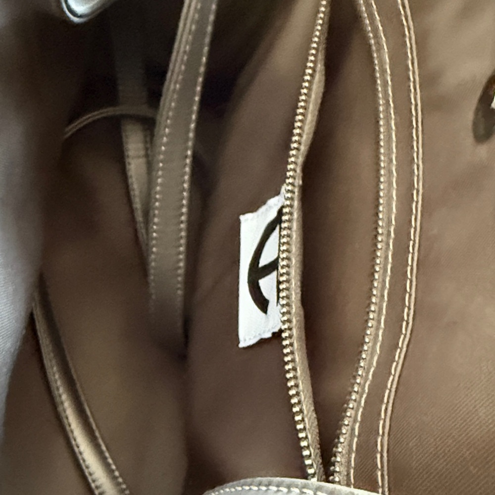 Telfar Large Pewter/Gray Tote Bag - Picture 3 of 3